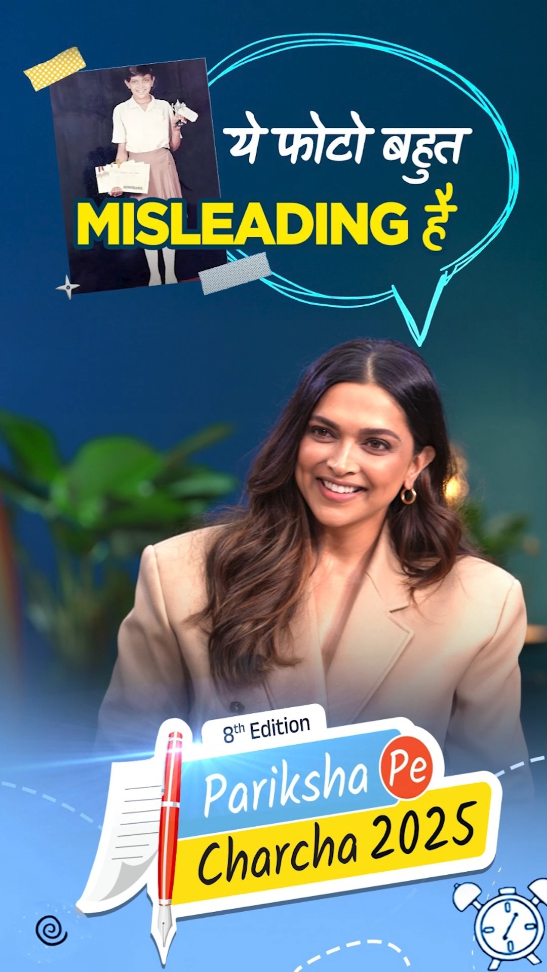 Why did Deepika Padukone term her student year picture misleading | #shorts